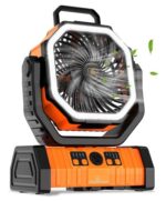 POWERTECH φορητός ανεμιστήρας PT-1430 με χειριστήριο