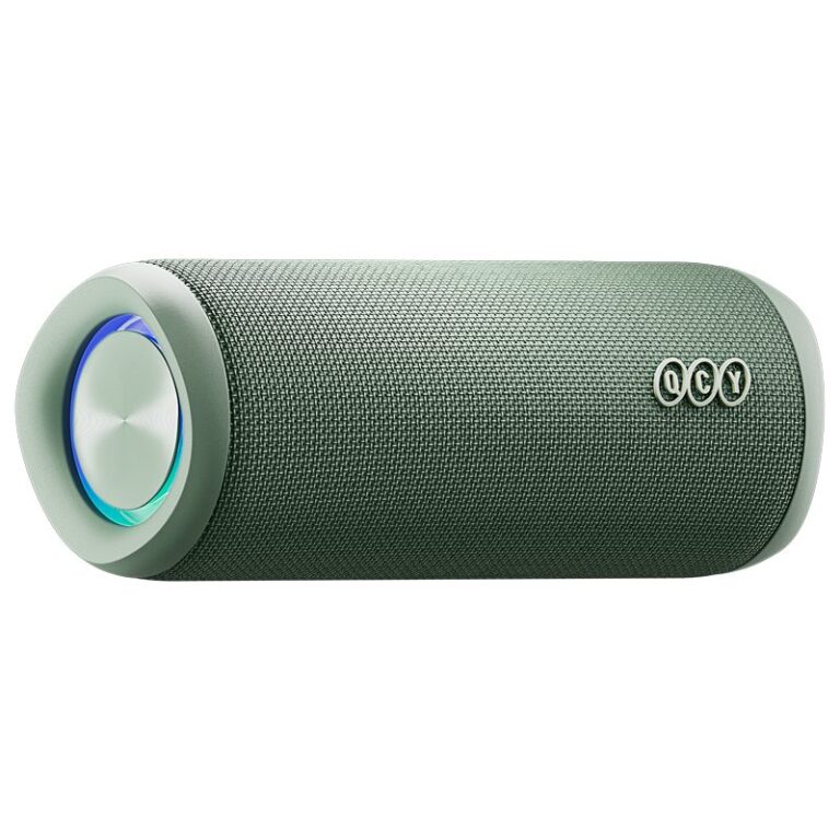 QCY SP7 Green -  Portable Bluetooth Speaker w Stereo Sound 40W