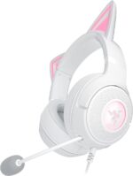 Razer KRAKEN KITTY V2 - White - RGB - USB 7.1 Gaming Headset - Kitty Ears - PC / PS5 / SWITCH