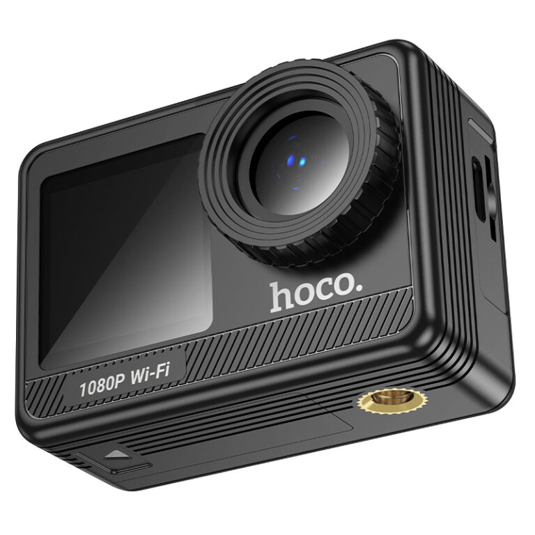 Sports Camera Hoco DV103 1080p/30fps Dual Screen 30m Waterproof (με Θήκη) και Wifi