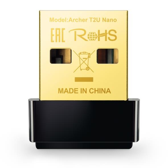 Wi-Fi USB Adapter TP-Link Archer T2U Nano Dual Band AC600