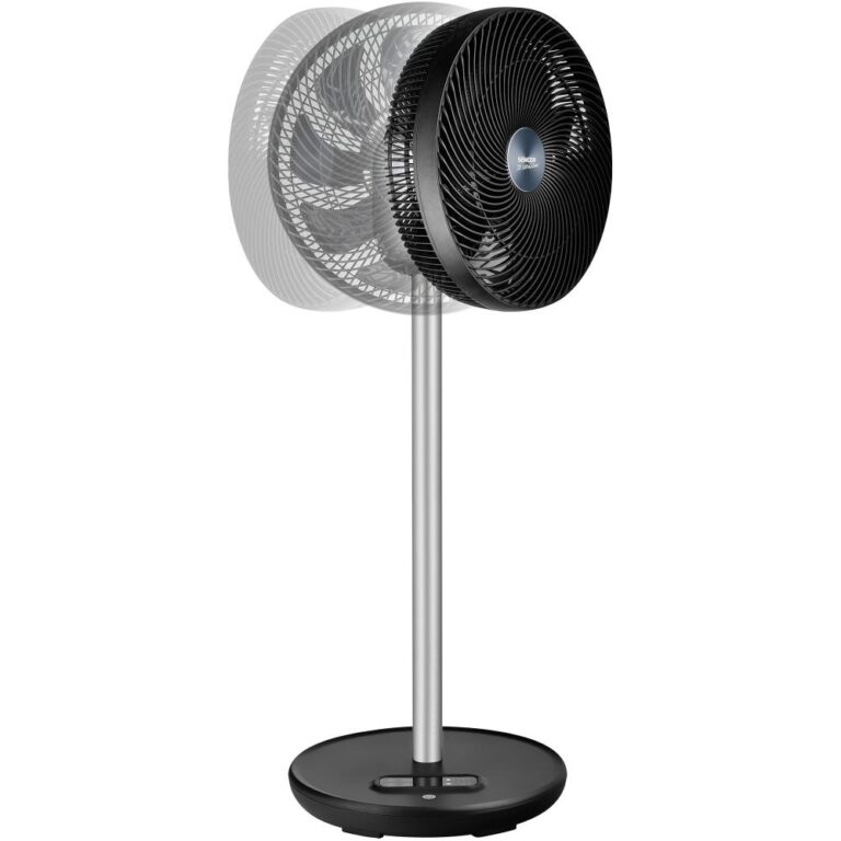 Ανεμιστήρας Δαπέδου Sencor SFN 3040BK 26W 8 Ταχυτήτων και 4 Επιλογές Λειτουργίας και Έλεγχο μέσω App Μαύρος