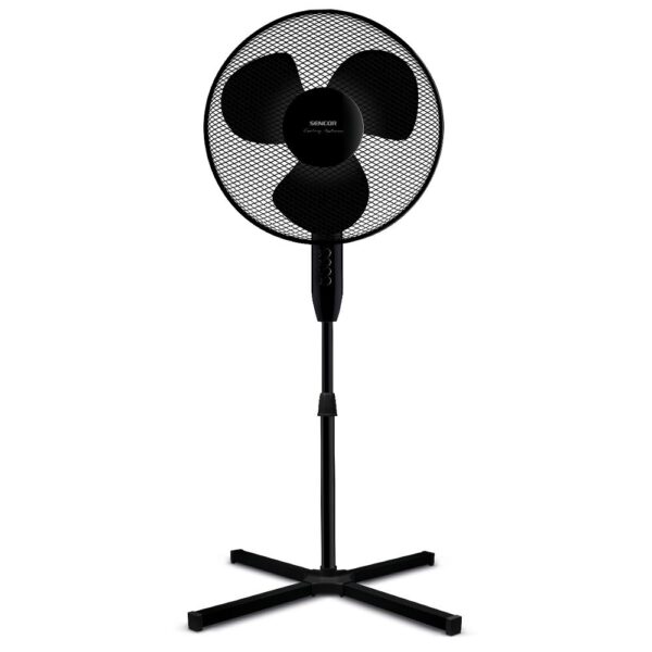 Ανεμιστήρας Δαπέδου Sencor SFN 4031BK 40W 3 Ταχυτήτων Διαμέτρου 40cm Μαύρος