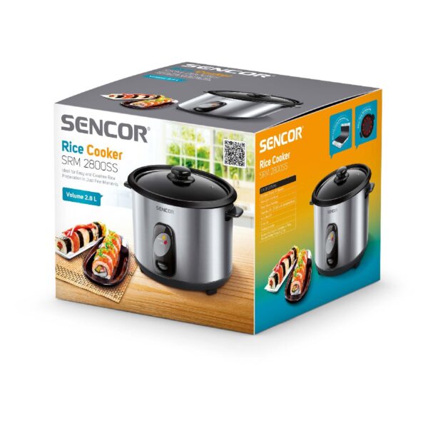 8lt Stainless Steel Sencor SRM 1800SS Ασημί