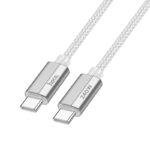 Καλώδιο Σύνδεσης U134 Primero USB-C σε USB-C 240W Γκρι 1.8m
