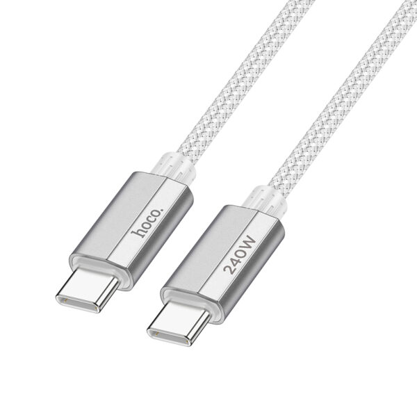 Καλώδιο Σύνδεσης U134 Primero USB-C σε USB-C 240W Γκρι 1.8m