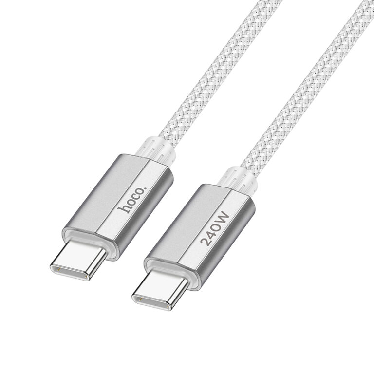Καλώδιο Σύνδεσης U134 Primero USB-C σε USB-C 240W Γκρι 1.8m