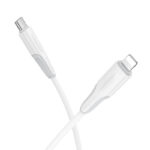 Καλώδιο σύνδεσης Borofone BX119 New USB-C σε Lightning 27W 1m  Λευκό