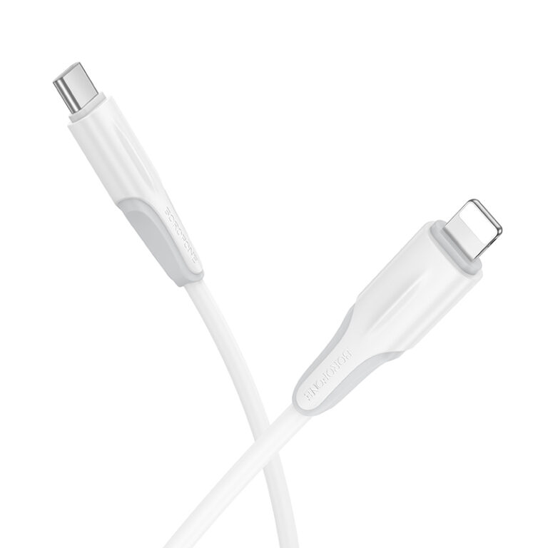 Καλώδιο σύνδεσης Borofone BX119 New USB-C σε Lightning 27W 1m  Λευκό