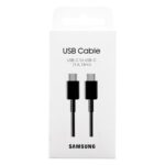 Καλώδιο σύνδεσης Samsung EP-DX310JBEGEU USB-C σε USB-C Μαύρο Original 3A 1.8m