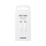 Καλώδιο σύνδεσης Samsung EP-DX510JWEGEU USB-C σε USB-C Λευκό Original 5A 1.8m