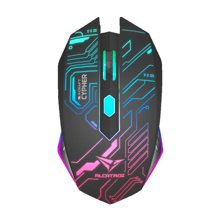 ALCATROZ 4-BUTTON GAMING RGB MOUSE CPI 2400 X-CRAFT CYPHER