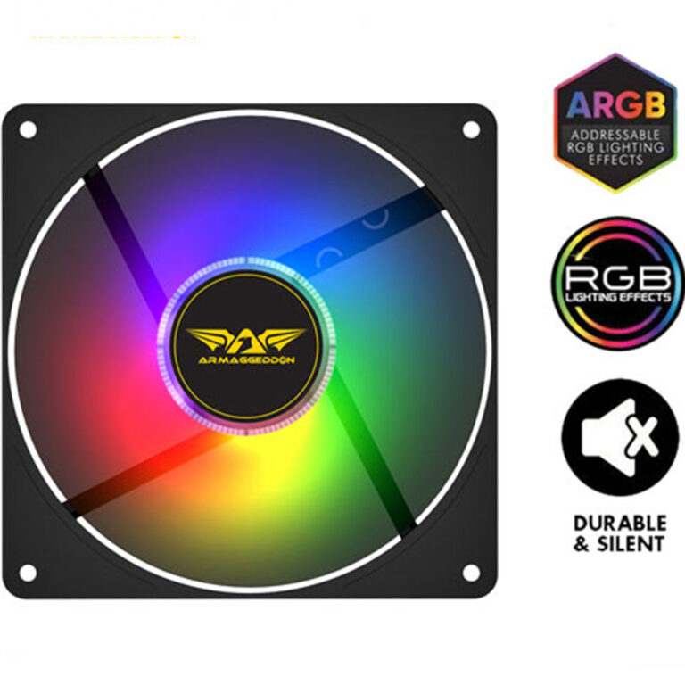 ARMAGGEDDON TRUE RGB SILENT FAN TX ICORE 14