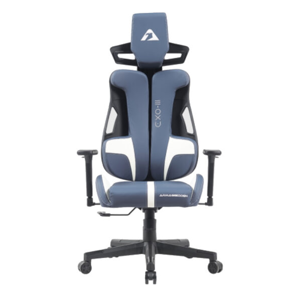 ARMAGGEDDON VEGAN LEATHER ERGONOMIC BACK GAMING CHAIR EXO III NAUTICAL