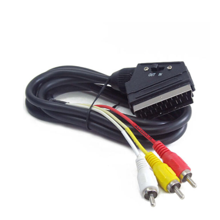 CABLEXPERT BIDIRECTIONAL RCA TO SCART AUDIO-VIDEO CABLE 1