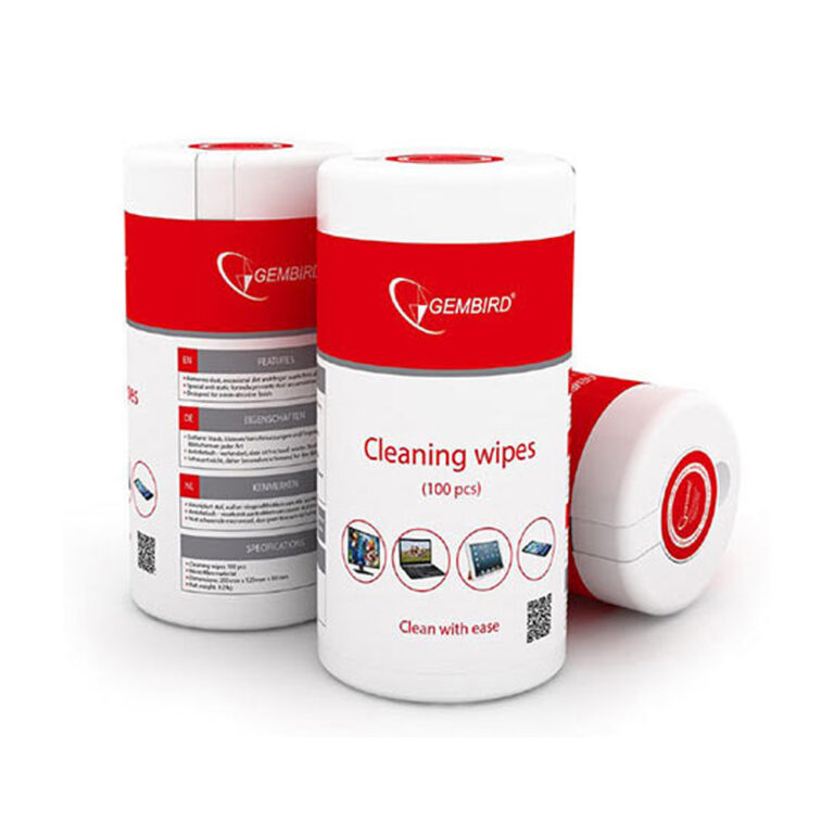 GEMBIRD CLEANING WIPES 100PCS