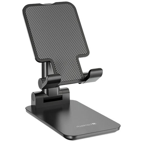 LAMTECH 2IN1 FOLDING DESKTOP STAND FOR SMARTPHONES AND TABLETS BLACK