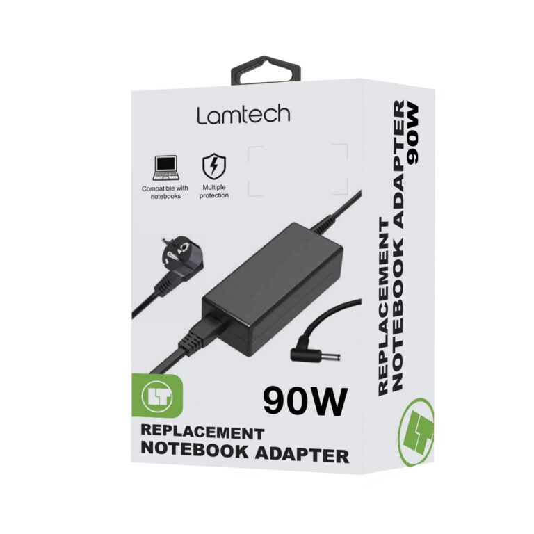 LAMTECH NOTEBOOK ADAPTER 90W DELL 19.5 V 4.62A 90 W 4.5x3.0mm