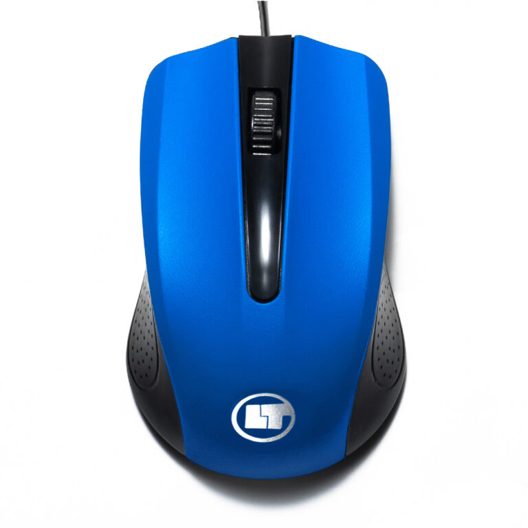 LAMTECH WIRED OPTICAL MOUSE 1000DPI BLUE