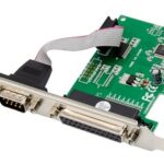 POWERTECH κάρτα επέκτασης PCIe σε serial & parallel ST39