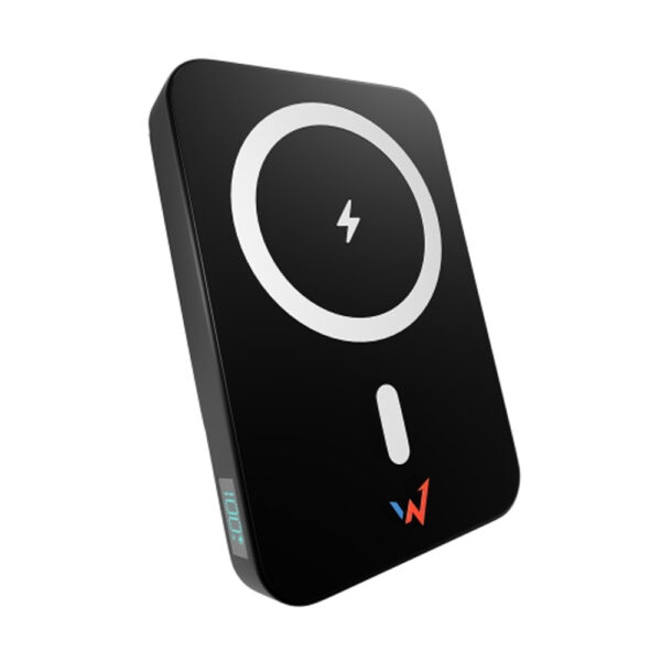 Power Bank Wonder WX10DMAG 10000mAh Slim με 2xUSB-C και Ασύρματη Φόρτιση MagSafe Μαύρο