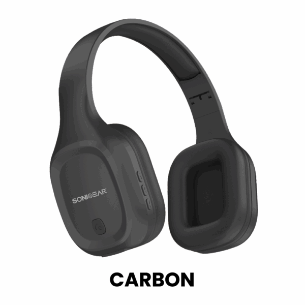SONICGEAR BT5.4 OVER-EAR HEADPHONES AIRPHONE 5 CARBON