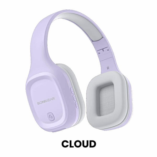 SONICGEAR BT5.4 OVER-EAR HEADPHONES AIRPHONE 5 CLOUD