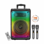SONICGEAR RGB HDA KARAOKE SPEAKER 110W HYPERBOX 1200 PRO BLACK