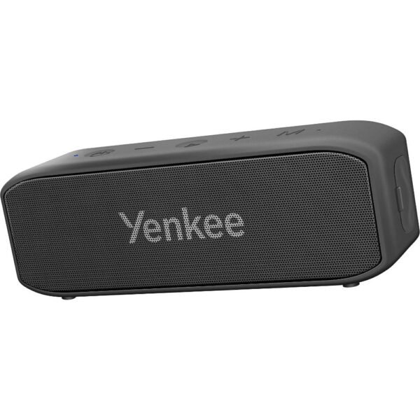Φορητό Ηχείο Wireless Yenkee YSP 3010BK Mini BT v5.3 TWS 2400mAh 20W με USB-C SD CARD  3.5mm Μαύρο