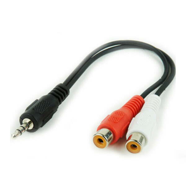 CABLEXPERT 3.5 mm PLUG TO 2 x RCA SOCKETS STEREO AUDIO CABLE 0