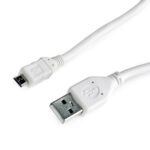 CABLEXPERT MICRO USB CABLE WHITE COLOR 1M