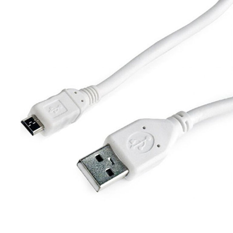 CABLEXPERT MICRO USB CABLE WHITE COLOR 1M