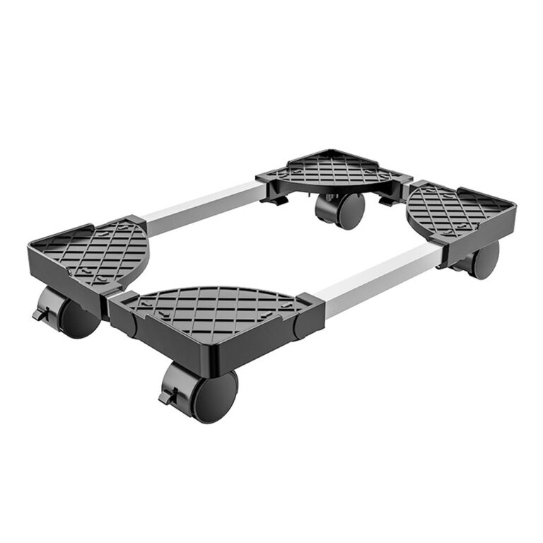 LAMTECH ADJUSTABLE PC STAND WITH WHEELS MAX 25KG BLACK/SILVER