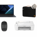 Laptop ASUS ExpertBook B1 15,6 FHD Core 3-N355/16GB/512GB SSD NVMe/NoOS + Τσάντα Laptop Kingslong EDC Series 15.6" + Wired Mouse +Εκτυπωτής Canon Pixma TS3351 Wifi White