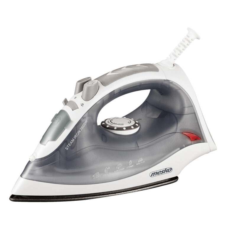 MESKO STEAM IRON 2800W WHITE/GREY