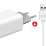 POWERTECH φορτιστής τοίχου 2x USB PT-778 & MFi καλώδιο USB σε Micro/Lightning