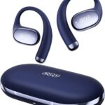 QCY Crossky R70 Blue (CT-02) Open Ear Wireless Headphones BT 6.0 SBC/AAC/LDAC 52 hours Hi-Res Audio