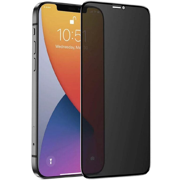 Tempered Glass Ancus Privacy 30 Μοίρες Protection Full Face 3D για Apple iPhone 16 Pro