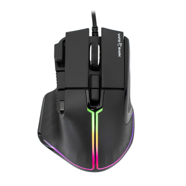 WHITE SHARK GAMING MOUSE GM-9006 MARROK BLACK 12000DPI