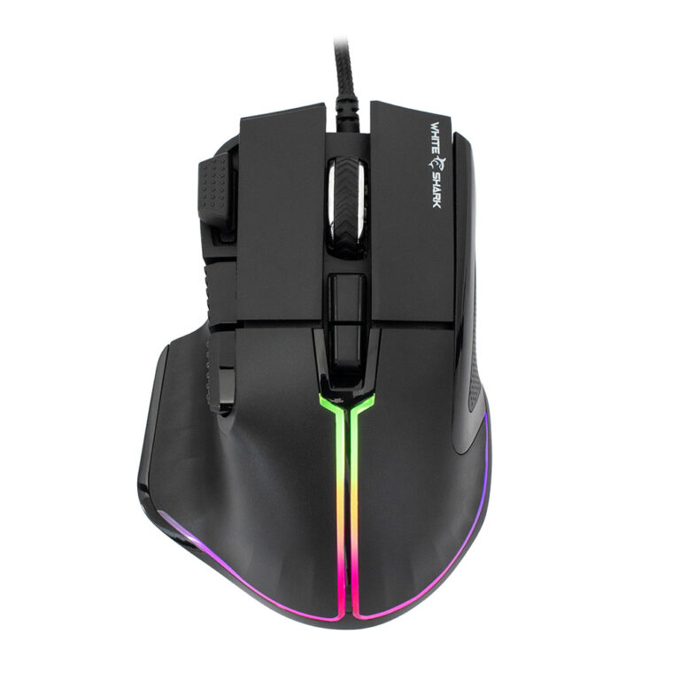 WHITE SHARK GAMING MOUSE GM-9006 MARROK BLACK 12000DPI