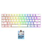 ARMAGGEDDON MECHANICAL KEYBOARD MKA-1C NEX WHITE TACTILE  BROWN SWITCH