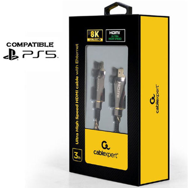 CABLEXPERT Ultra High speed HDMI cable with Ethernet
