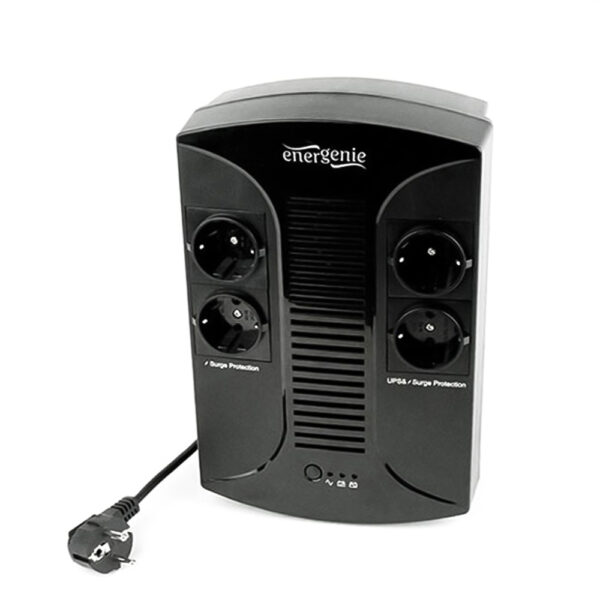 ENERGENIE 650VA UPS WITH AVR AND 4 EXTRA SOCKETS