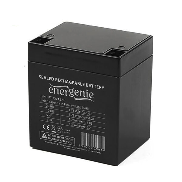 ENERGENIE LEAD BATTERY FOR UPS 12V 4