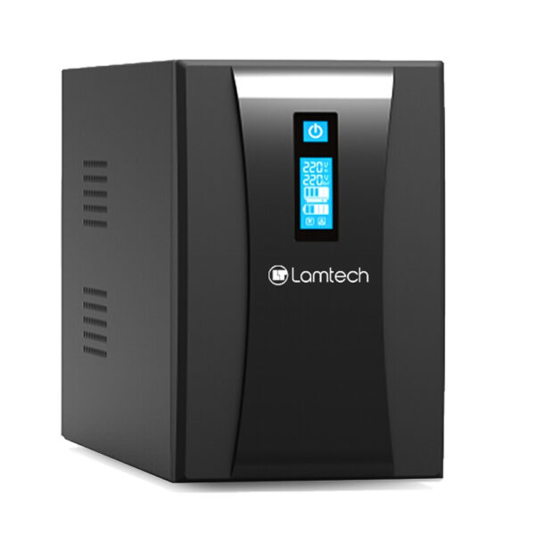 LAMTECH UPS WITH AVR AND LCD DISPLAY 2000VA
