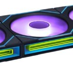 Lian Li UNI FAN SL INFINITY Wireless 3-Pack Black aRGB PWM 120mm 0~2200RPM Controller Included