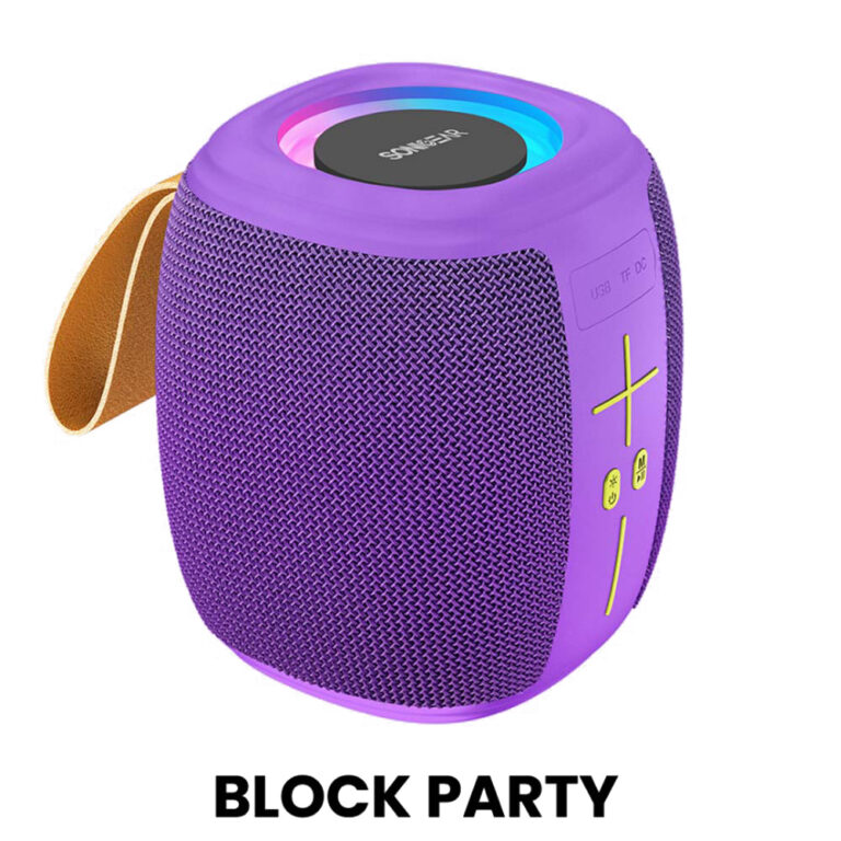 SONICGEAR BLUETOOTH 5.4 WATERPRROF SPEAKER SONICGO! 5 BLOCK PARTY