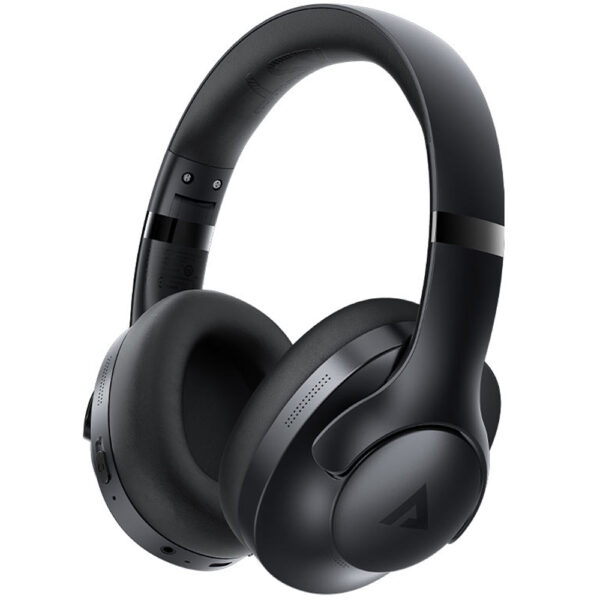 Wireless Ακουστικά Stereo Acefast H4 500mAh v5.3 ANC AUX USB-C IPX4 Μαύρα
