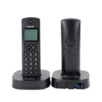 Ασύρματο Ψηφιακό Τηλέφωνο Panasonic KX-TGC312B Duo Μαύρο με Ανοικτή Συνομιλία και Αναγνώριση Κλήσης