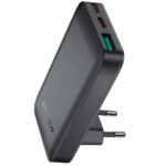 Φορτιστής Ταξιδίου Acefast A100 Fast Charging Ultra Thin Γωνιακός με 2xUSB-C 1xUSB-A PD65W QC3.0 GaN Μαύρος